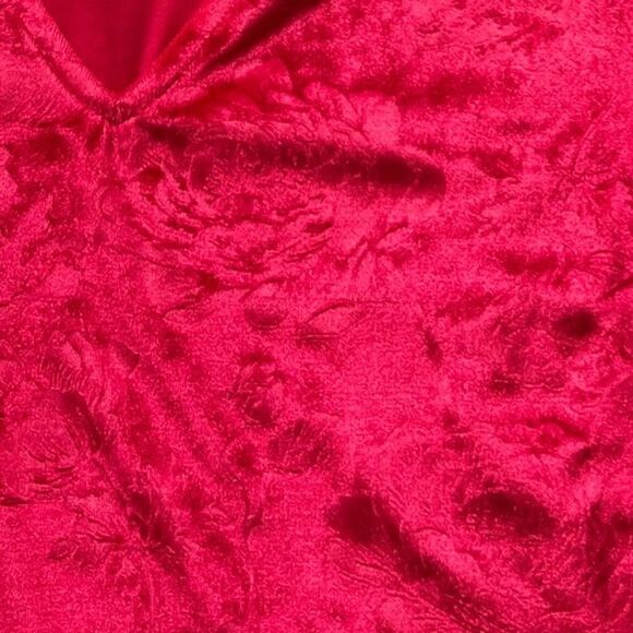 Velvet Fliral top - Picture 4 of 4